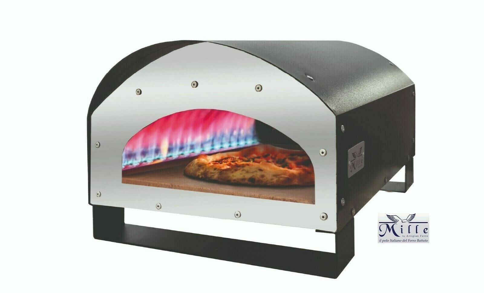 FORNO PORTATILE PER PIZZA A GAS GPL 45X60XH.32CM.MOD.PERSEO - KeepCost.com